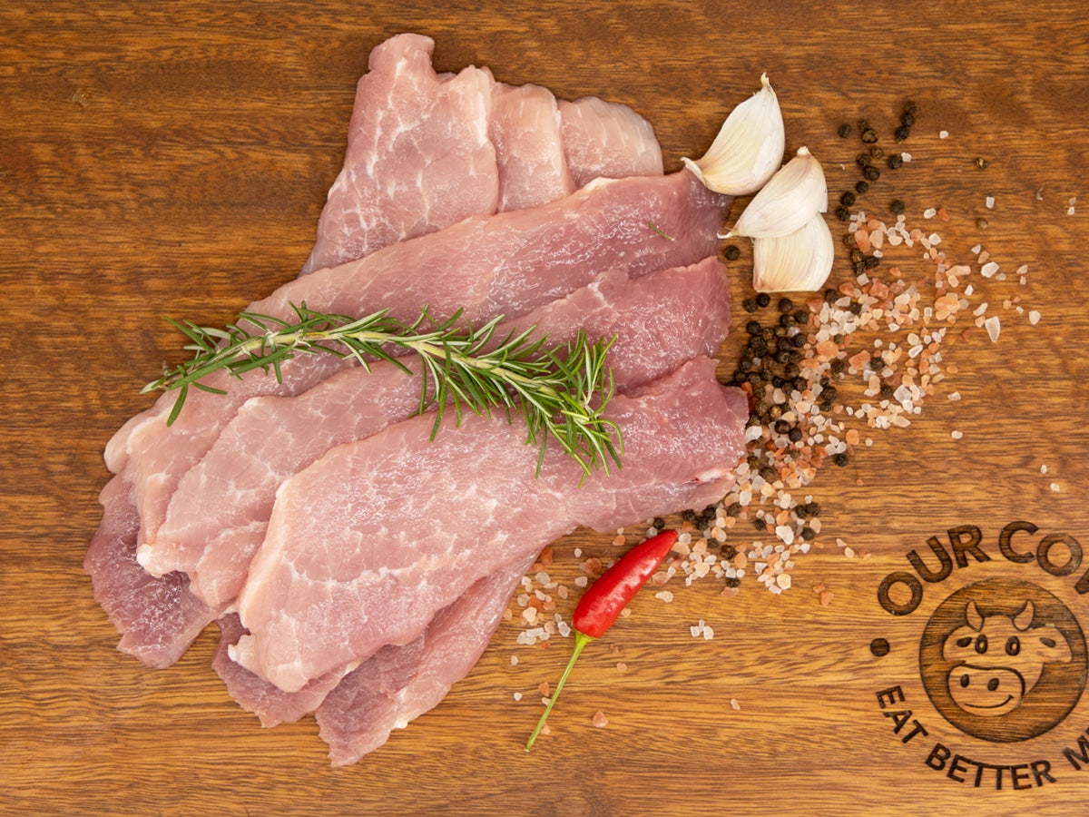 Free Range Pork Schnitzels