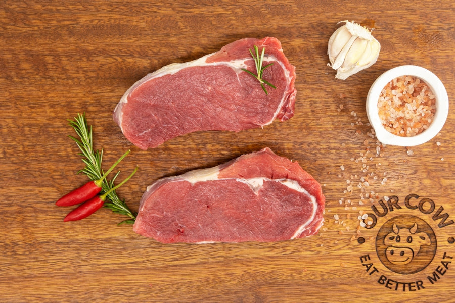 2 Grass Fed Rib Fillet Steaks