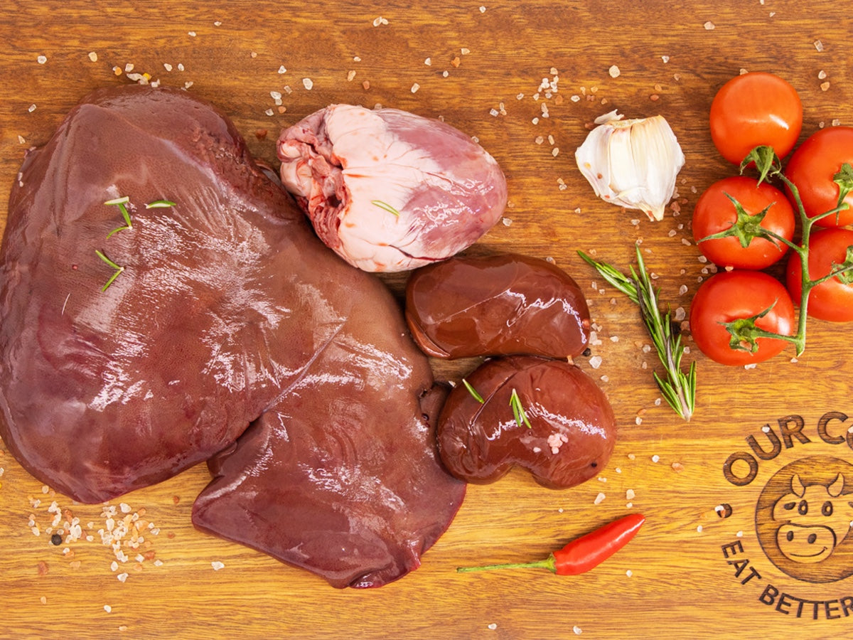 Grass Fed Lamb Heart (500g)
