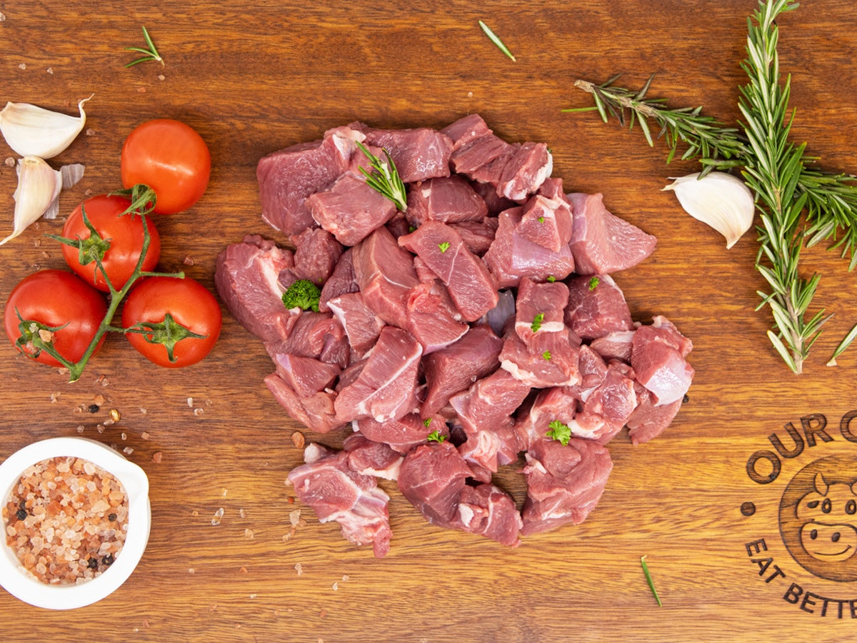 Grass Fed Diced Lamb