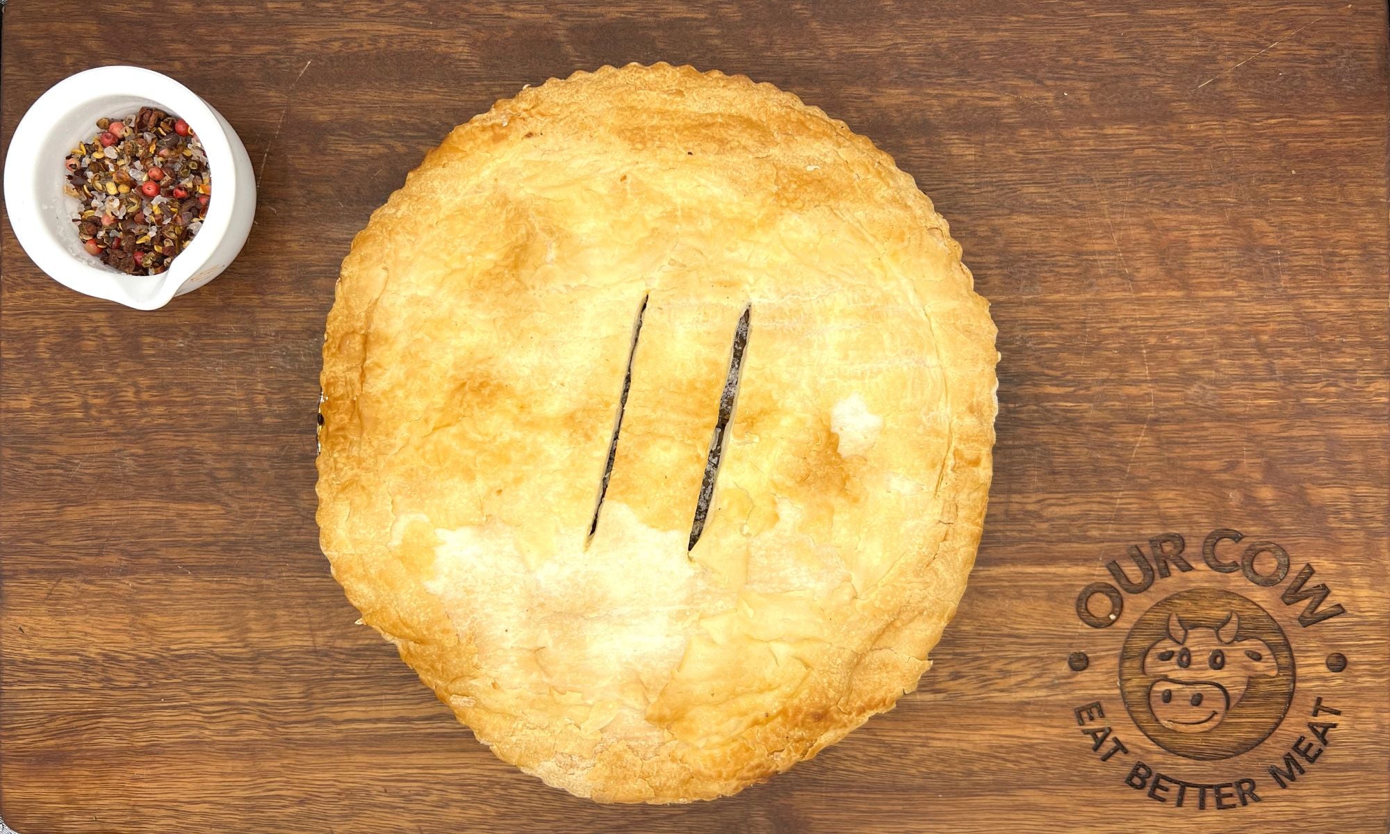 Plain Beef Mince Family Pie